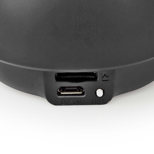 Nedis SmartLife Indendørs Kamera | Wi-Fi | Full HD 1080p | Pan tilt | Cloud Storage (mulighed) / microSD (ikke inkluderet) / Onvif | Med bevægelsessen