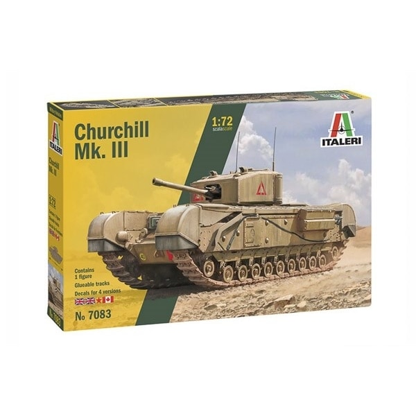 ITALERI 1:72 Churchill Mk. III