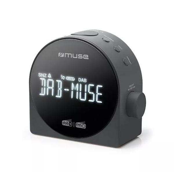 MUSE M-185 CDB Clock radio DAB+ FM Dual alarm