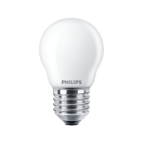 Philips 2-pack LED E27 P45 Klot 25W Fr