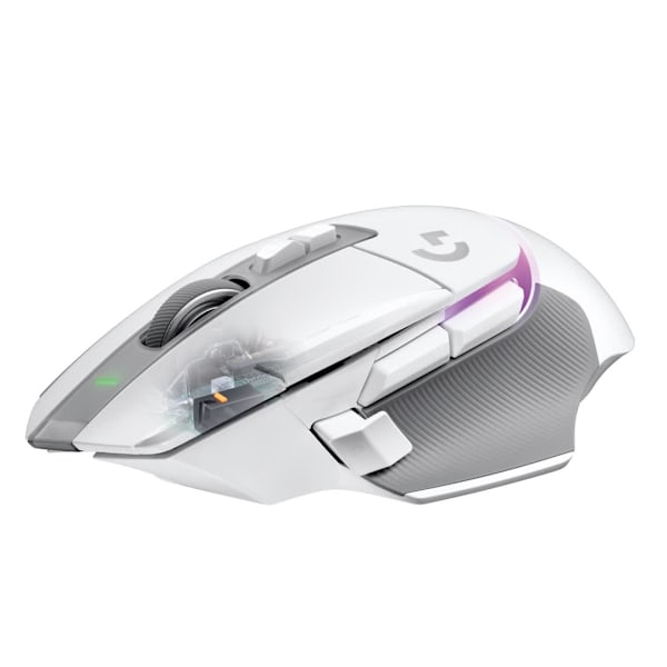 Logitech G502 X Plus Wireless Gaming Mouse, White/Premium