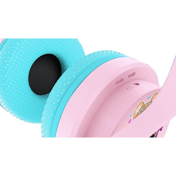 LOL Interaktiv hörlur/headset On-Ear 85/94dB Bom-Mik Rosa