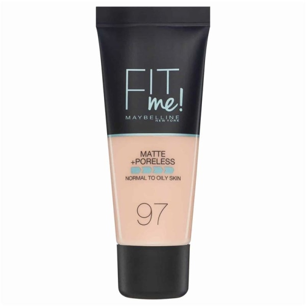 Maybelline Fit Me Matte + Poreless Foundation - 097 Natural Porcelain