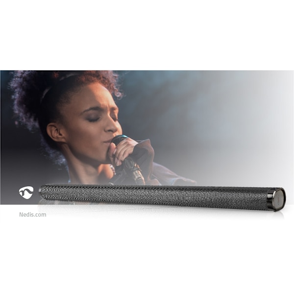 Nedis Soundbar | 2.0 | DSP | 135 W | 1x 3.5 mm / 1x Coax Audio / 1x Optinen / 1x USB | 1x HDMI (tukee ARC) | Bluetooth® | Kiinnitettävä | Musta / Tumm