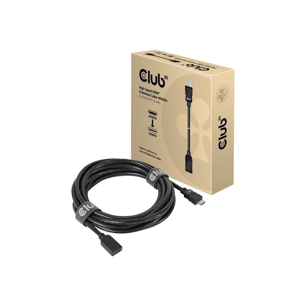 CLUB3D CAC-1325 HDMI-kabel 5 m HDMI Typ A (standard) Svart