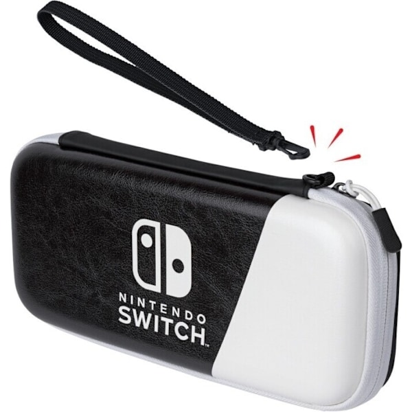 PDP Gaming Slim Deluxe Travel Case Elite – Black/White -suojakotelo, Switch