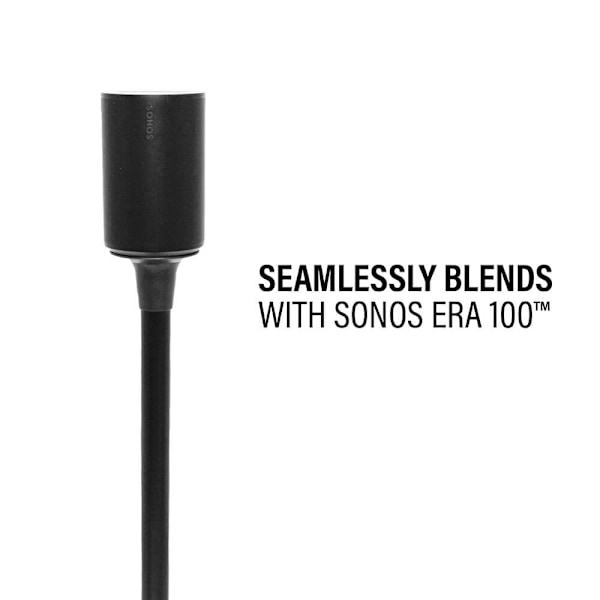 SANUS Floor Stand for Sonos ERA100 Single Black