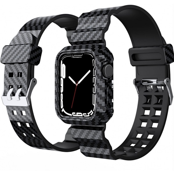 Erstatningsrem til Apple Watch 42/44/45mm, Sort