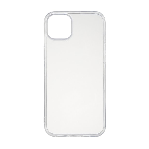 Essentials iPhone 15 Plus TPU läpinäkyvä takakuori Transparent