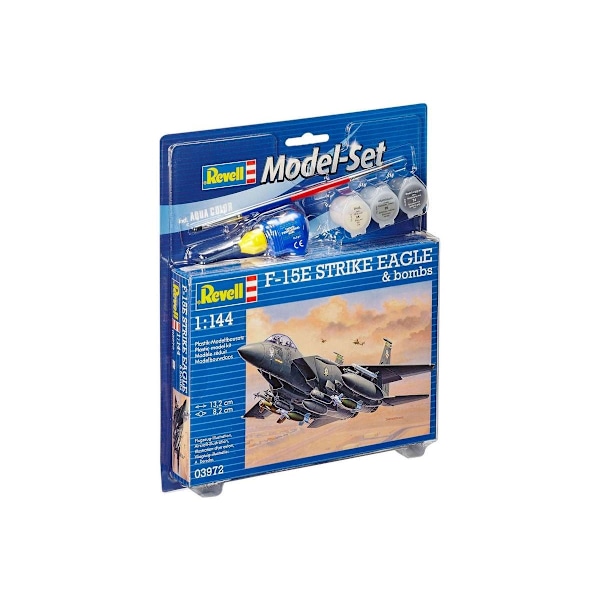 Revell Model Set F-15E STRIKE EAGLE & b