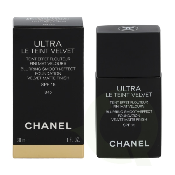 Chanel Ultra Le Teint Velvet Foundation SPF15 30 ml B40