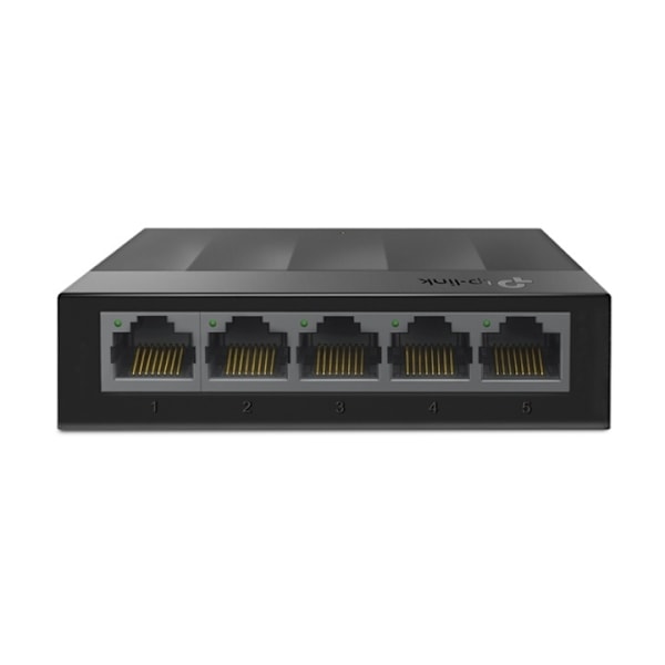 TP-LINK LS1005G Ohanterad Gigabit Ethernet (10/100/1000) Svart Sort
