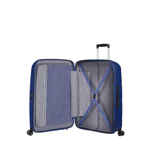 AMERICAN TOURISTER BON AIR DLX  SPINNER 55/20 TSA MIDNIGHT NAVY