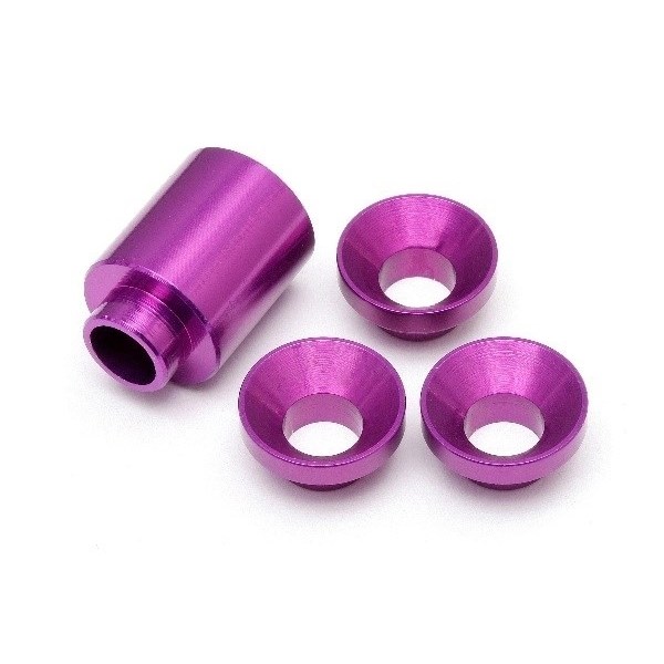 Spacer Set For Clutch Bell Holder (Purple)