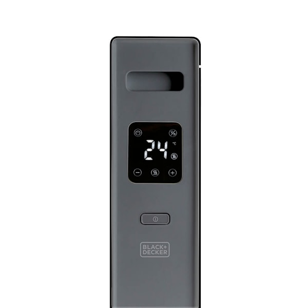BLACK+DECKER Konvektionsradiator 2000W Digital Sort