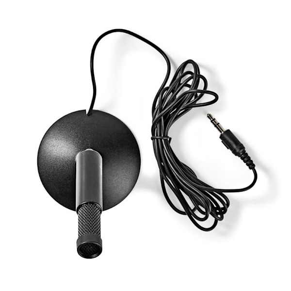 Nedis Mikrofon | Används för: Dator / Skrivbord / Smartphone / Surfplatta | Trådbundet | 1x 3.5 mm