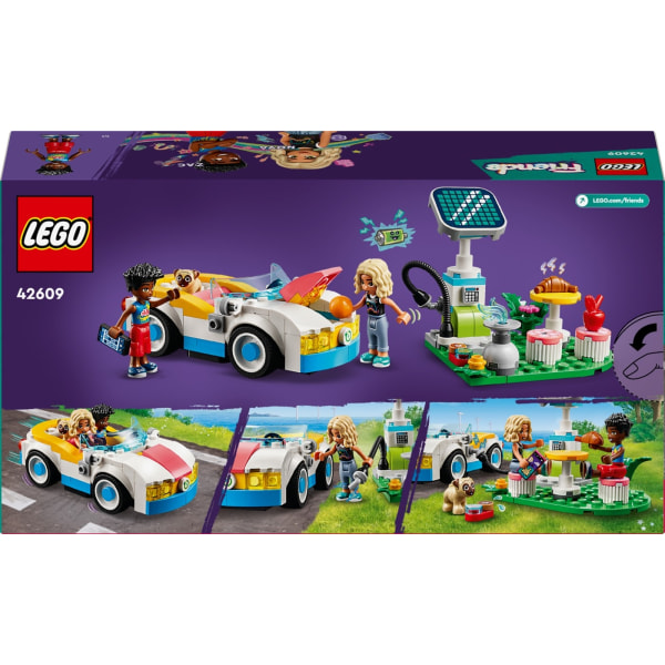 LEGO Friends 42609 - Elbil og oplader