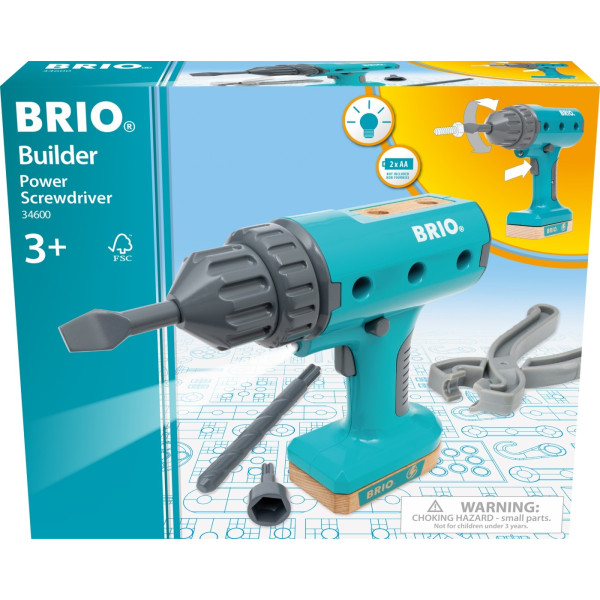 BRIO Builder 34600 - Batteridrevet skruetrækker