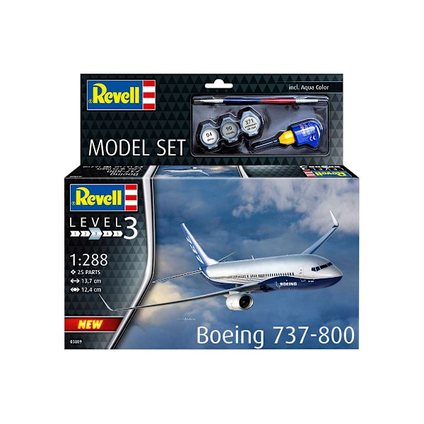 Revell Model Set Boeing 737-800 1:288