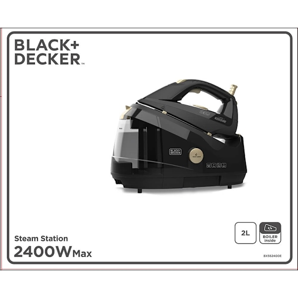 BLACK+DECKER Höyrysilityskeskus