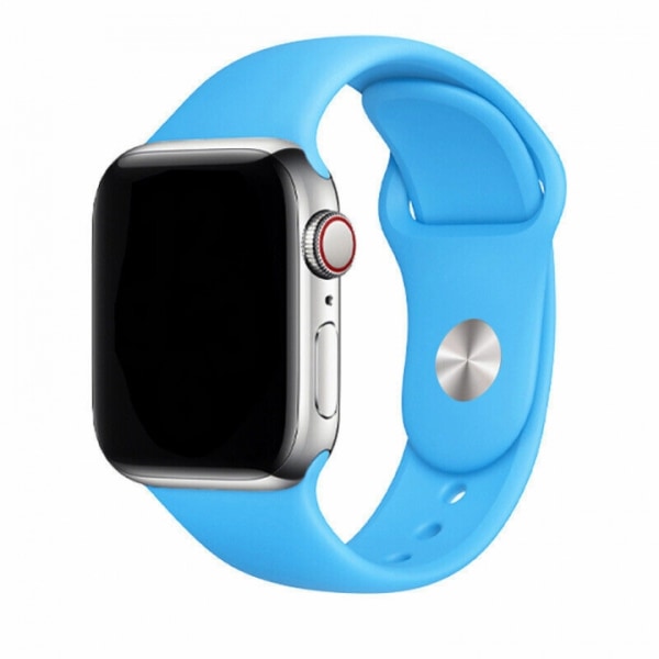 Silikonarmband till Apple Watch 38/40mm, Blå