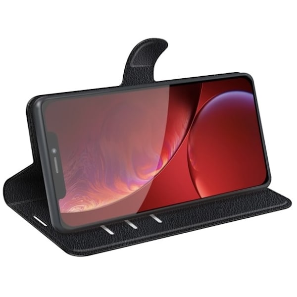PU-læder cover til iPhone 13 Pro Max, Svart Svart