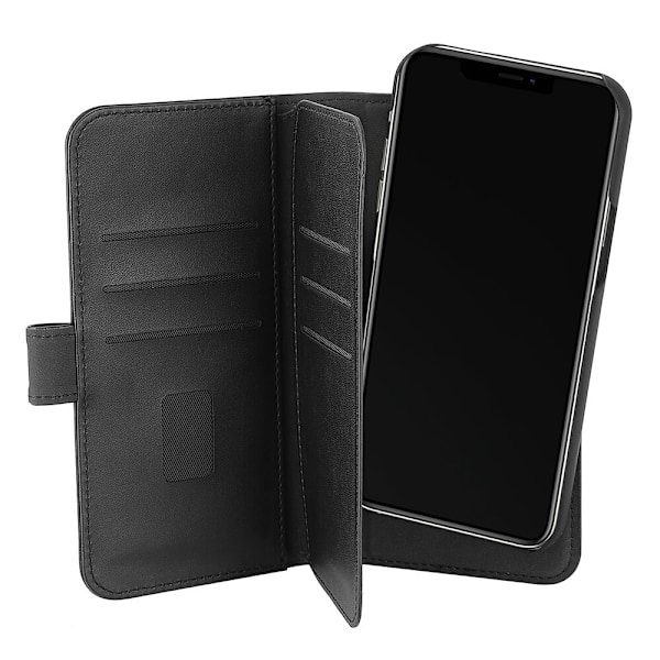 Gear Mobilfodral Svart 7 Kortfack iPhone 13  Pro Max 2in1 Magnetskal Svart