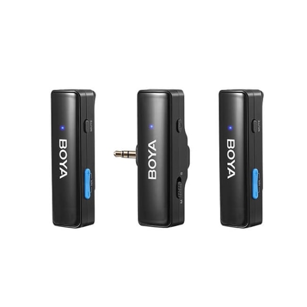 BOYA Microphone Wireless x2 System BOYALINK 3.5mm, Lightning & USB-C