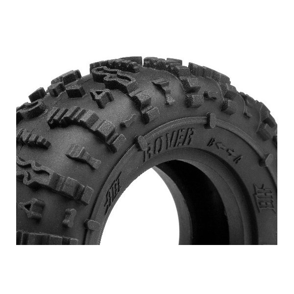 Rover 1.9 Tire (Red/Rock Crawler/2Pcs)