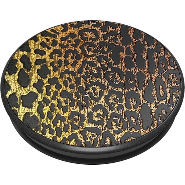 PopSockets Embossed Metal Leopard Irrotettava Pito ja Telakointitoiminto LUXE