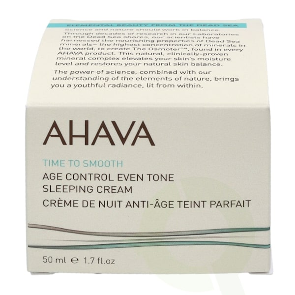 Ahava T.T.S. Age Control Even Tone Sleeping Cream 50 ml