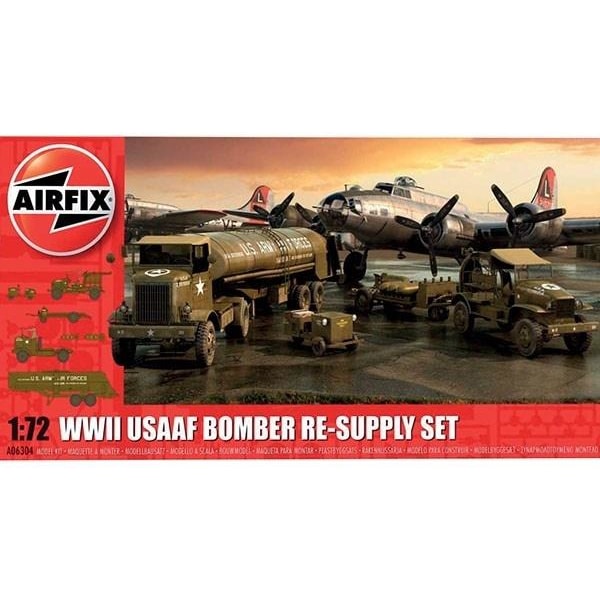 Airfix USAAF 8TH Airforce Bomber Resupply Set