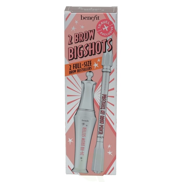 Benefit Duo Set: Precisely My Brow Pencil & 24H Brow Setter 7.08 ml #4 Warm Deep Brown - 0,08 gr & 7 ml
