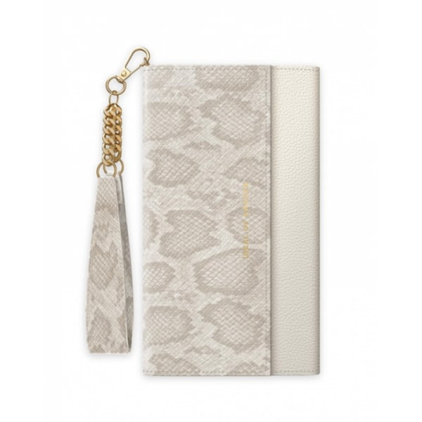 iDeal of Sweden Pearl Python Signature Clutch iPhone SE/8/7/6/6S Beige