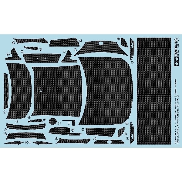 Tamiya 1/24 Toyota 86/GT86 Carb Decal