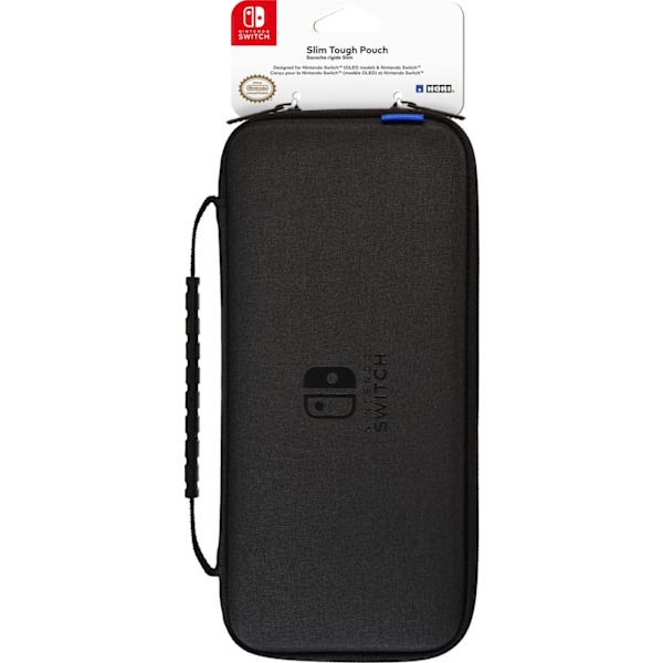 Hori Slim Tough Pouch - beskyttelsesetui, sort, Switch OLED