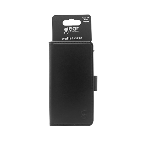 GEAR Mobilfodral 3 Kortfack Svart - Nokia 8 Sirocco Svart