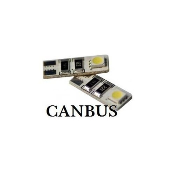 LED Positionsljus, Sockel W5W, 2-LED 2-Pack (CANBUS)