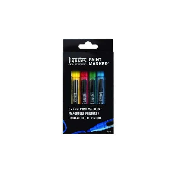 LIQUITEX Paint Marker Fin 6 Set