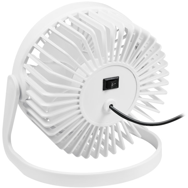 LogiLink USB-tuuletin Ø12,7 cm Valkoinen