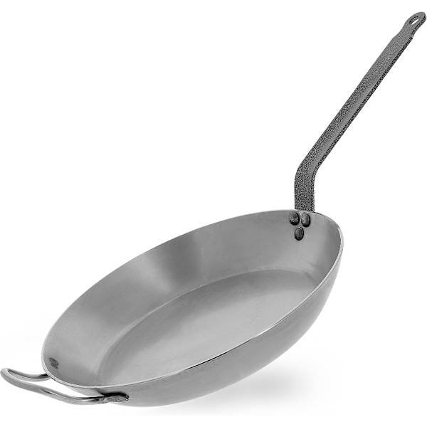 De Buyer Carbone Plus-stegepande, kulstofstål, 32 cm