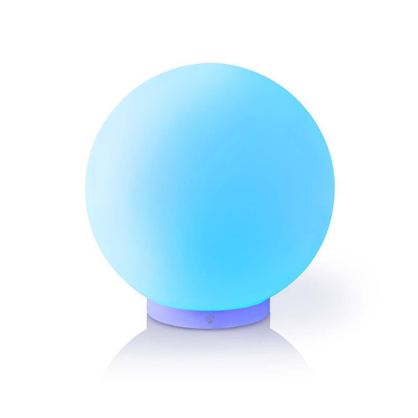 Nedis SmartLife-tunnelmalamppu | Wi-Fi | Pyöreä | | 360 lm | Lämpimästä kylmään valkoiseen / RGB | 2700 - 6500 K | 5 W | Lasi | 1 kpl