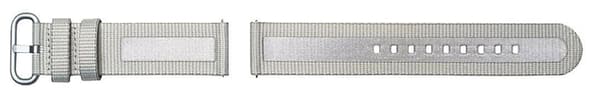 Strap Studio Textil Klockarmband Active 20mm, Grå
