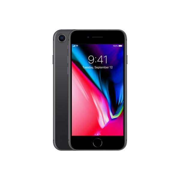 BEGAGNAD Apple iPhone 8 64 GB, Avaruusharmaa T1A - Erittäin hyvässä kunnossa