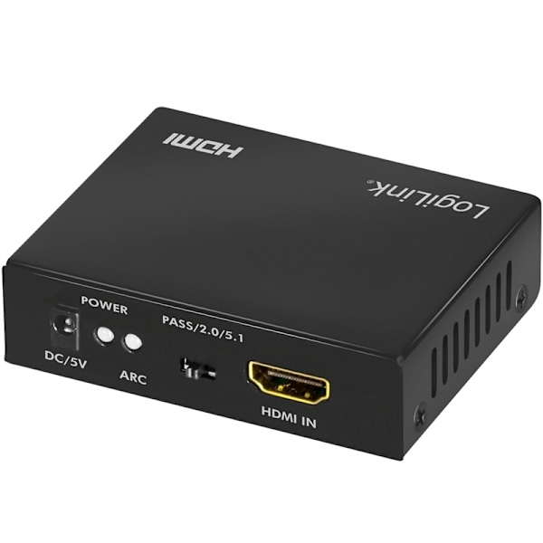 LogiLink HDMI Audio extractor 2/5.1CH 4K ARC HDR SPDIF