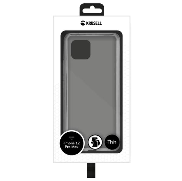 iPhone 12 Pro Max HardCover, läpinäkyvä, läpinäkyvä Transparent