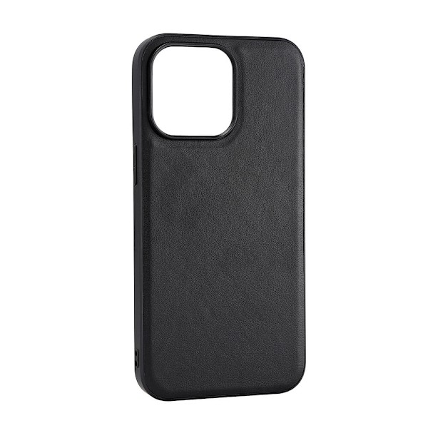 Buffalo Back cover PU MagSeries iPhone 15 Pro Max Black Svart