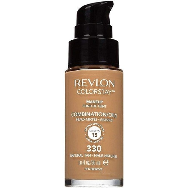 Revlon Colorstay Makeup Kombination/Fedtet hud - 330 Naturlig Tan
