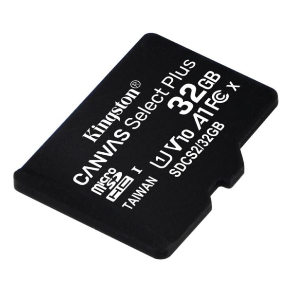 kingston Canvas Select Plus MicroSDHC, 32GB, Class 10 UHS-I, bla