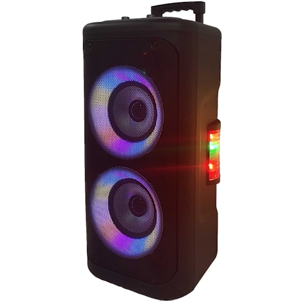 Denver Party-högtalare Portabel 2x6,5" woofer Bluetooth LED-ljus 400W max TSP-353
